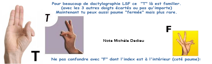 Ne pas confondre T et F